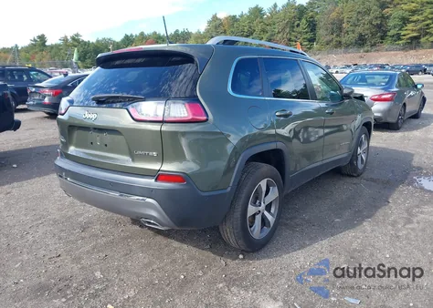 2021 Jeep Cherokee Limited 4X4 из США, поврежденный, VIN 1C4PJMDX2MD229403